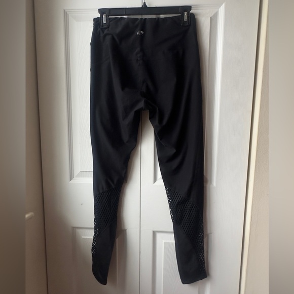 Marika Black Leggings with Mesh Detail - Picture 2 of 5